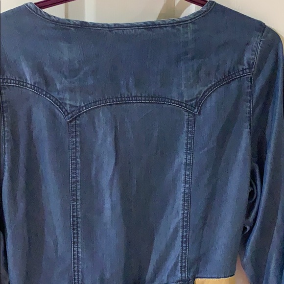 Denim Romper - Picture 7 of 8